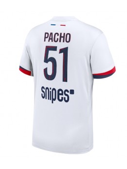 Paris Saint-Germain Willian Pacho #51 Replika Borta Kläder 2025-26 Kortärmad